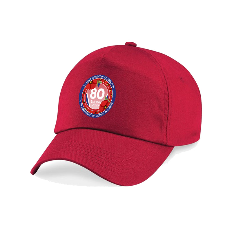 VE Day 80th Anniversary Cap Design 7 (6 Colours) - Special Edition