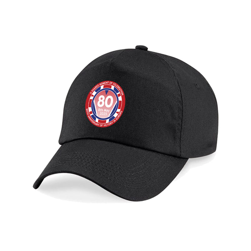 VE Day 80th Anniversary Cap Design 1 (6 Colours) - Special Edition