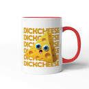 Rude Swear Word Printed Mug Design - D*CKCHEESE (3 Colours)