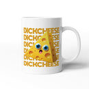 Rude Swear Word Printed Mug Design - D*CKCHEESE (3 Colours)