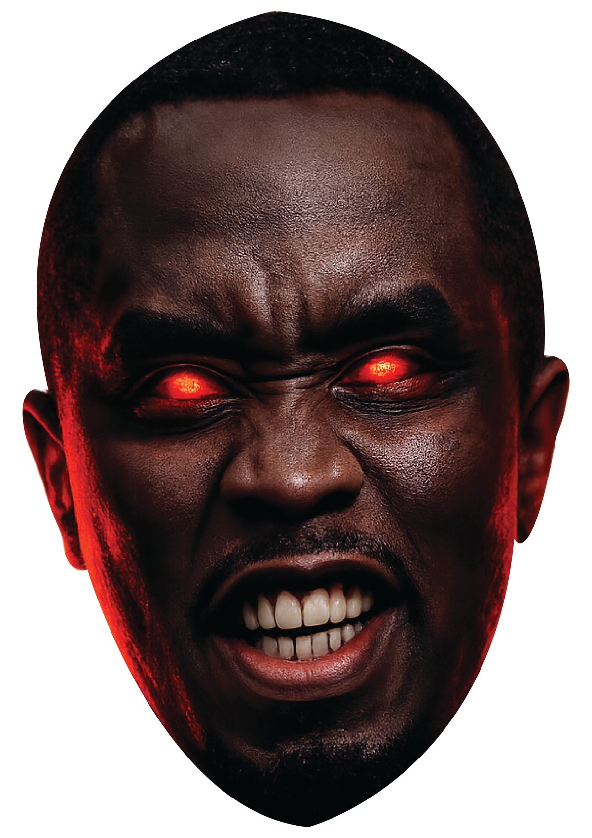 Sean Combs Diddy Evil Mask –  Evil Celebrity Parody Face Mask – Halloween, Fancy Dress, Parties, Events & Photo Booth Fun