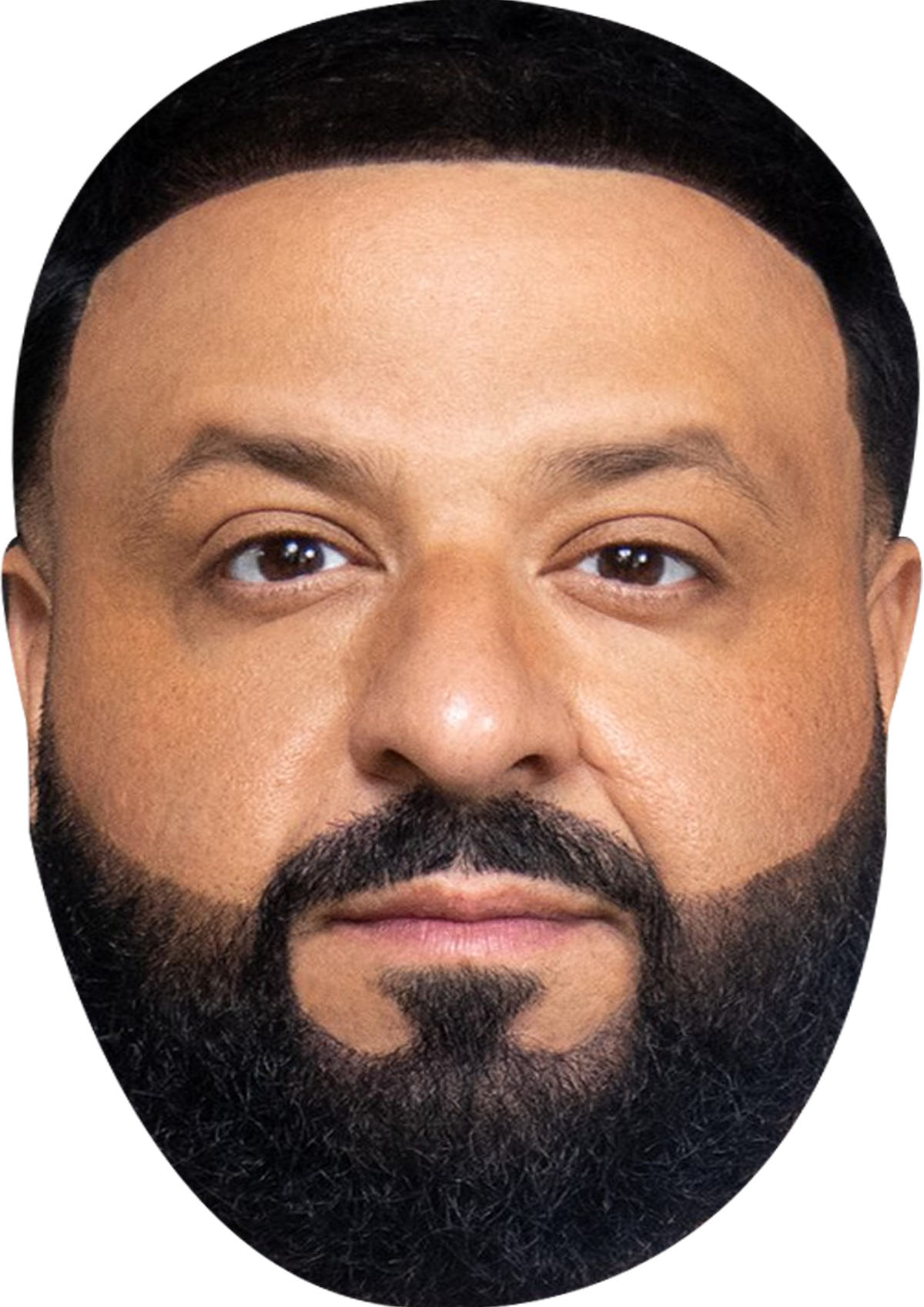 DJ KHALID Celebrity Face Mask Fancy Dress Cardboard Costume Mask – DJ KHALID Face Mask