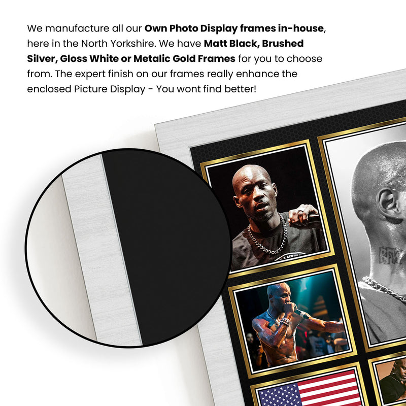 Rappers DMX Framed Autographed Print - Limited Edition Autograph Fan Gift – Collectible Memorabilia Merchandise