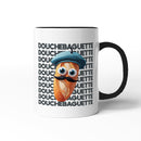 Rude Swear Word Printed Mug Design - D*UCHEBAGUETTE (3 Colours)