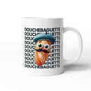 Rude Swear Word Printed Mug Design - D*UCHEBAGUETTE (3 Colours)