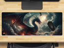 Extra Large Gaming Mouse Mat (800mm x 300mm) - Dragon 1