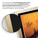 Dune Part Two Printed Autograph Poster – Timothée Chalamet & Zendaya Movie Wall Art – Sci-Fi Film Collectible Poster Print