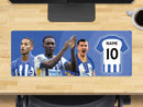 Personalised Brighton Extra Large Mouse Mat (800mm x 300mm) - DUNK, WELBECK, PEDRO