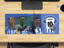 Personalised Brighton Extra Large Mouse Mat (800mm x 300mm) - DUNK, WELBECK, PEDRO