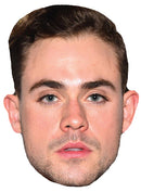 Dacre Montgomery - Billy Hargrove - Stranger Things Celebrity Face Mask Fancy Dress Cardboard Costume Mask