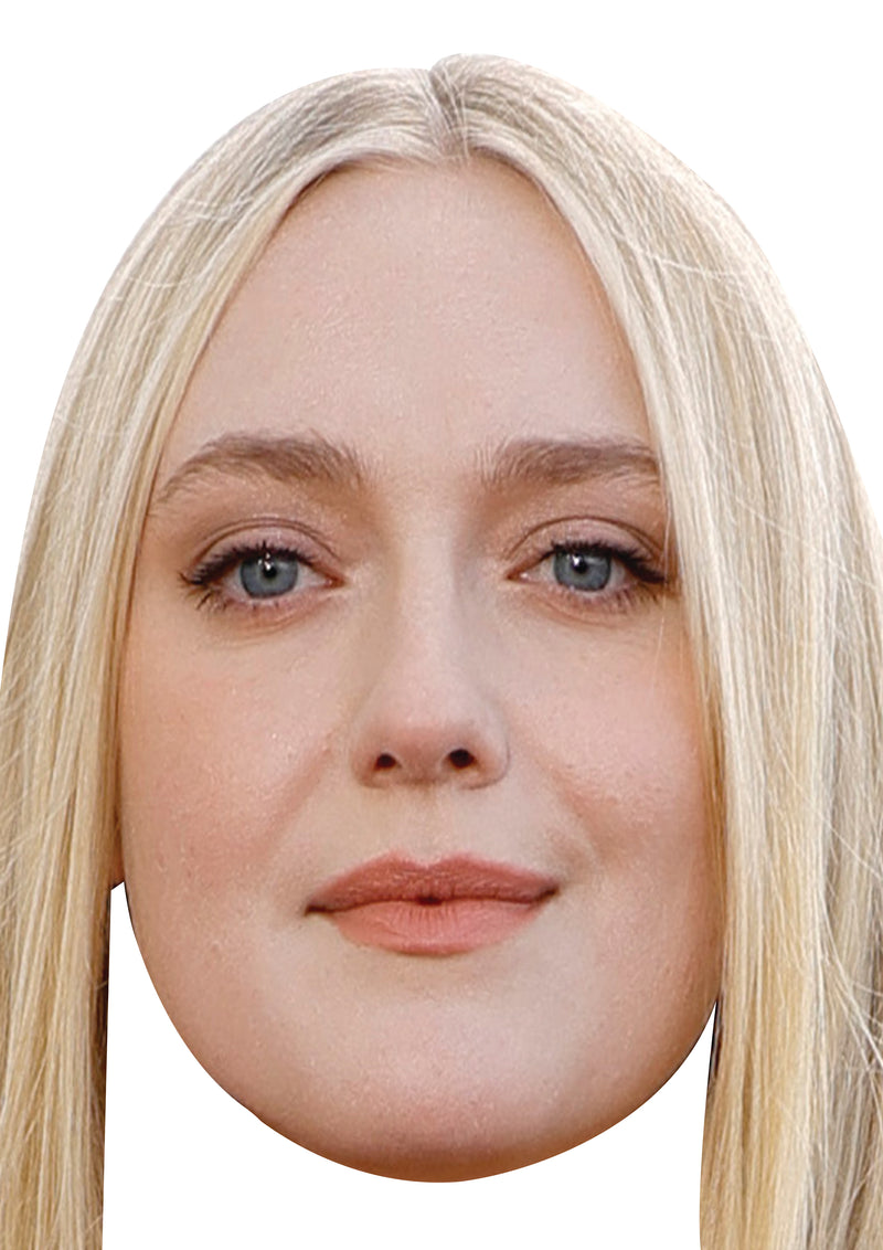 Dakota Fanning - The Perfect Couple Celebrity Face Mask Fancy Dress Cardboard Costume Mask