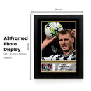 Dan Burn Signed Autograph Poster Print – Newcastle United Football Memorabilia