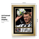 Dan Burn Signed Autograph Poster Print – Newcastle United Football Memorabilia