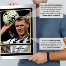 Dan Burn Signed Autograph Poster Print – Newcastle United Football Memorabilia