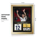 Dan Burn England Signed Poster Print – England National Football Team Wall Art – Dan Burn Signature Style Football Poster – Soccer Fan Gift Decor