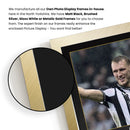 Dan Burn Signed Football Memorabilia – Framed Autograph Display with Newcastle United & England Tribute – Collector’s Gift