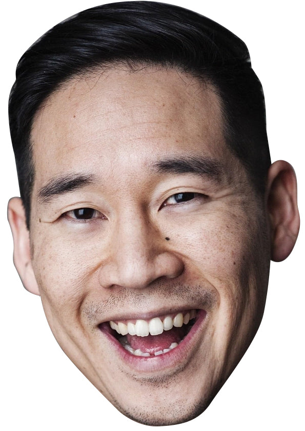 Dan Li Celebrity Face Mask Fancy Dress Cardboard Costume Mask