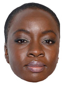 Danai Gurira 1 Celebrity Face Mask Fancy Dress Cardboard Costume Mask