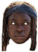 Danai Gurira  - Michonne - The Walking Dead Celebrity Face Mask Fancy Dress Cardboard Costume Mask