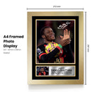 Dango Ouattara Signed Autographed Photo Poster – A.F.C. Bournemouth & Burkina Faso Football Memorabilia – Collectible Print with Signature & Plaque – Premier League Rising Star