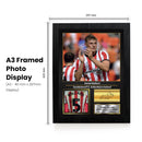 Daniel Ballard Signed Football Memorabilia – Framed Autograph Display with Sunderland & Northern Ireland Tribute – Collector’s Gift