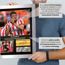 Daniel Ballard Signed Football Memorabilia – Framed Autograph Display with Sunderland & Northern Ireland Tribute – Collector’s Gift