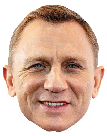 Daniel Craig - 007 Face Mask