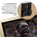 Danny Welbeck Printed Signed Poster – Brighton & Hove Albion FC Striker Tribute Wall Art with Jersey & Bio Plaque – Premier League Football Memorabilia for Fans & Collectors