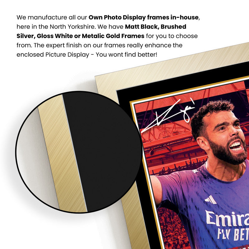David Raya Signed Autographed Portrait Poster Print – Spain & Arsenal F.C. Goalkeeper – Limited Edition Collectible Memorabilia