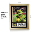 David Raya Arsenal F.C. Poster Print – Signed Autograph Style Football Wall Art  – Framed or Unframed – Gift for Fans
