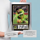 David Raya Arsenal F.C. Poster Print – Signed Autograph Style Football Wall Art  – Framed or Unframed – Gift for Fans