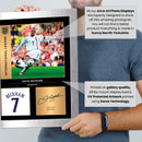 David Beckham Signed Poster Print – England National Team Tribute Wall Art with Signature & Jersey Number – International Legend Memorabilia for Fans & Collectors