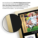 David Beckham Signed Poster Print – England National Team Tribute Wall Art with Signature & Jersey Number – International Legend Memorabilia for Fans & Collectors