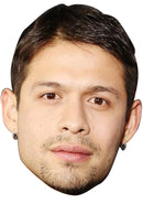 David Castañeda - Umbrella Academy Celebrity Face Mask Fancy Dress Cardboard Costume Mask