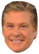 David Hasselhoff - The Hoff 2 Celebrity Face Mask Fancy Dress Cardboard Costume Mask