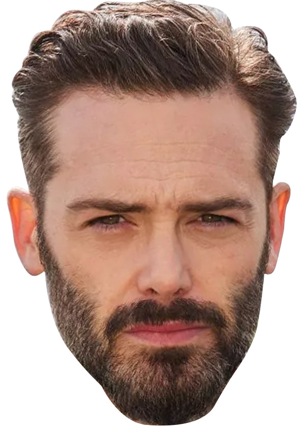 David Leon Face Mask – Fancy Dress Cardboard Costume Mask – David Leon Face Mask