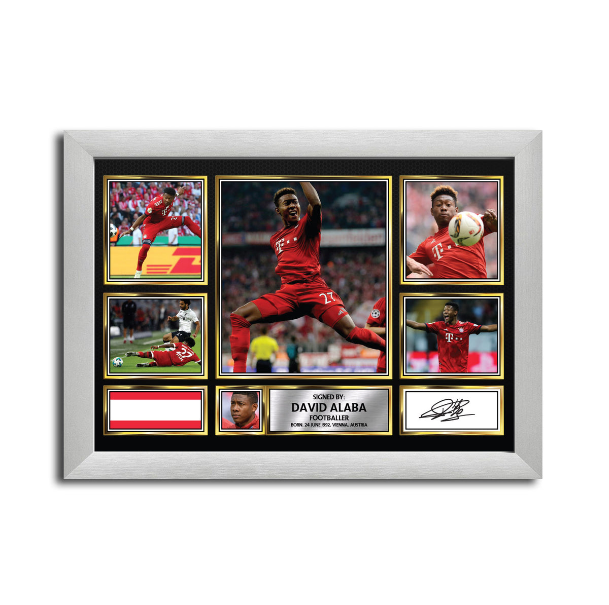 David Alaba Football Gift MC1574 Printed Signature Star Poster Print Wall Art Gift – David Alaba Football Gift MC1574 Printed Signature Star Poster Print Wall Art