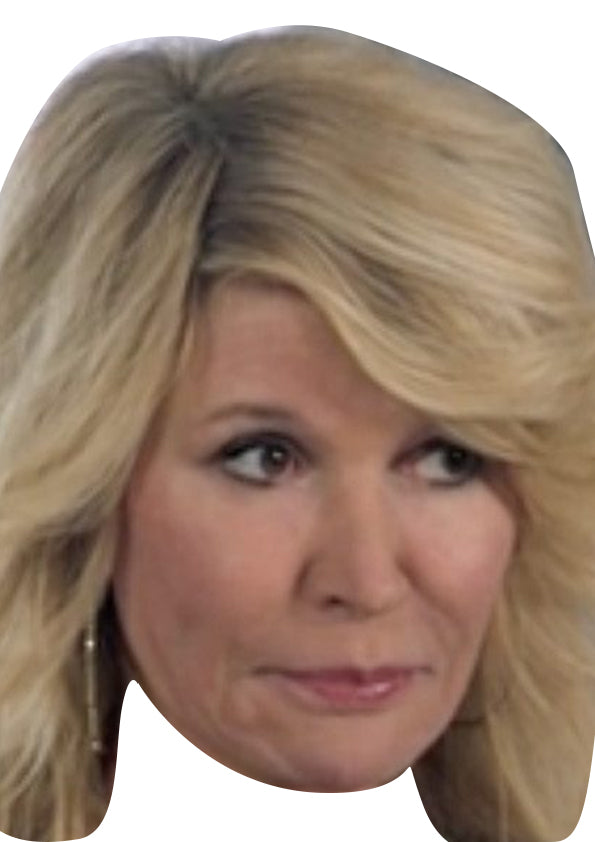 Dawn Sutcliffe - Gavin and Stacey Celebrity Face Mask Fancy Dress Cardboard Costume Mask