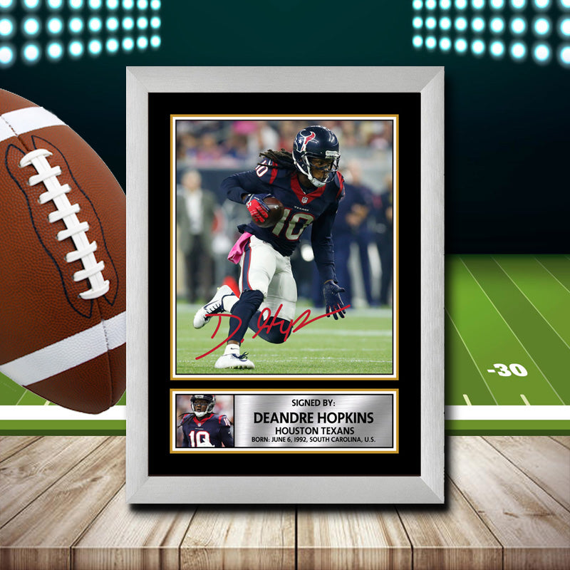 Deandre Hopkins – Printed Signature NFL Star Print – Deandre Hopkins