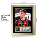 Dean Huijsen Signed Autographed Portrait Poster Print – AFC Bournemouth & Spain Football Star – Limited Edition Collectible Memorabilia