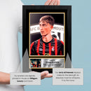 Dean Huijsen Signed Autographed Portrait Poster Print – AFC Bournemouth & Spain Football Star – Limited Edition Collectible Memorabilia