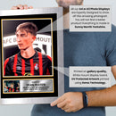 Dean Huijsen Signed Autographed Portrait Poster Print – AFC Bournemouth & Spain Football Star – Limited Edition Collectible Memorabilia