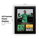 Dean Henderson Printed Signed Poster – Crystal Palace FC & England Goalkeeper Tribute Wall Art with Jersey & Bio Plaque – Premier League Football Memorabilia for Fans & Collectors