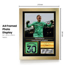 Dean Henderson Printed Signed Poster – Crystal Palace FC & England Goalkeeper Tribute Wall Art with Jersey & Bio Plaque – Premier League Football Memorabilia for Fans & Collectors