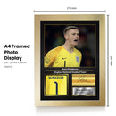 Dean Henderson England Signed Poster Print – England National Football Team Goalkeeper Wall Art – Dean Henderson Signature Style Football Poster – Soccer Fan Gift Decor
