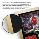 Declan Rice Signed Poster Print – Arsenal Midfield Wall Art – Premium Football Memorabilia – Number 41 Jersey Display