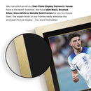 Declan Rice England Signed Poster Print – England National Football Team Wall Art – Declan Rice Signature Style Football Poster – Soccer Fan Gift Decor