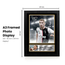 Dejan Kulusevski Signed Autographed Portrait Poster Print – Sweden & Tottenham Hotspur F.C. Football Memorabilia – Juventus Kit – Gift for Soccer Fans & Collectors