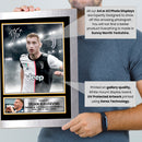 Dejan Kulusevski Signed Autographed Portrait Poster Print – Sweden & Tottenham Hotspur F.C. Football Memorabilia – Juventus Kit – Gift for Soccer Fans & Collectors