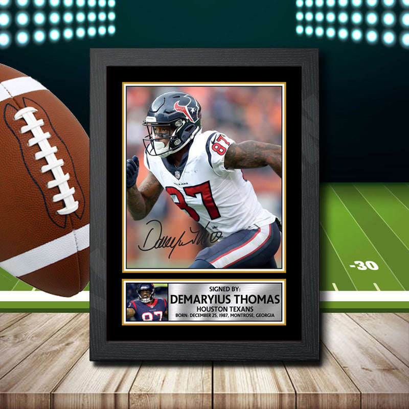Demaryius Thomas 2 – Printed Signature NFL Star Print – Demaryius Thomas 2